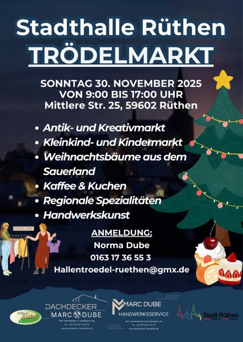 Hallentrödel am 30.11.2025